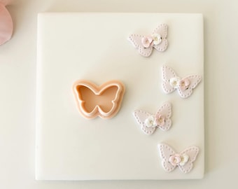 Butterfly No. 1 Clay Cutter | Polymer Clay Cutter for DIY Nature Earrings Butterfly-Themed Jewelry and Handmade Elegant