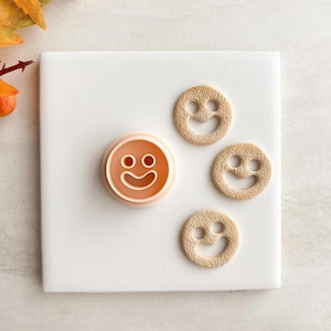Smiley Face Fries Clay Cutters | Polymer Clay Cutter for DIY Food Earrings Fast-Food Jewelry and Handmade Whimsical