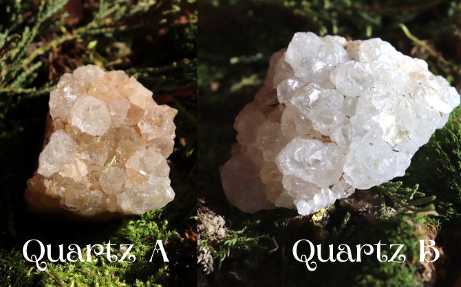 Quartz Cluster Sustainably Sourced | Brittany, France, Natural, Metaphysical Crystals, Ethical, Heal