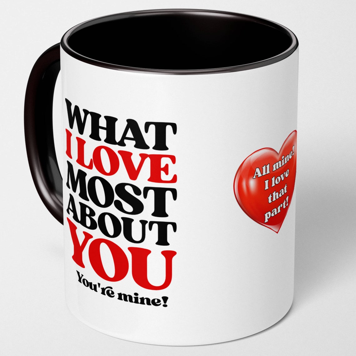 Fun romantic coffee mug for boyfriend girlfriend husband Etsy