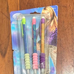 SEALED Disney - Hannah Montana Mechanical Pencils - Miley Cyrus