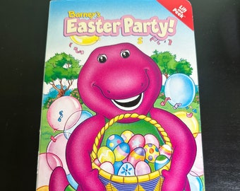 Barney's Easter Party~Scholastic Inc, Pappbuch~2000