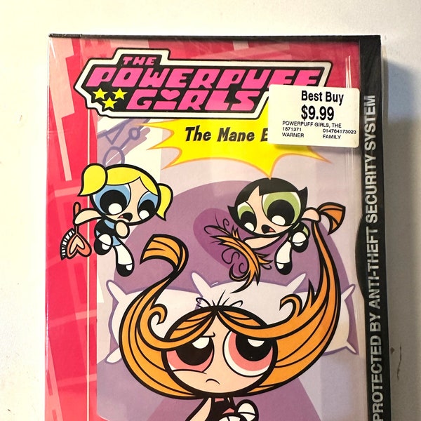 SEALED - The Powerpuff Girls - The Mane Event DVD Cartoon Network 2001