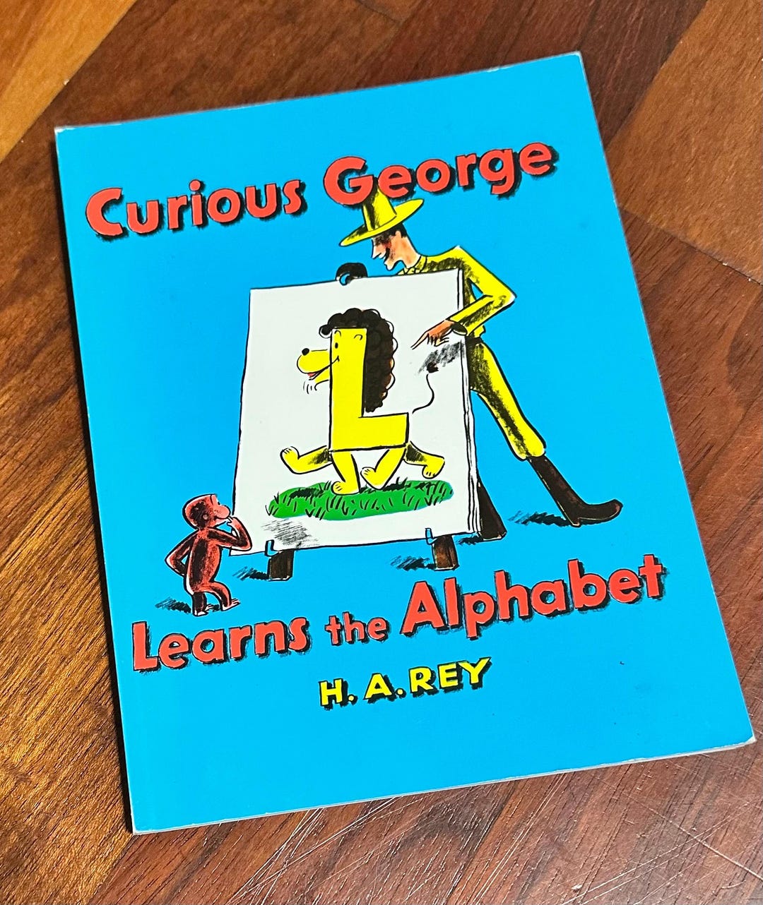 Curious George Learns the Alphabet by H. A. Ray (paperback, 1991) - Etsy