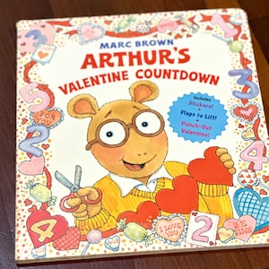 Arthur's Valentine Countdown (WithOut Stickers) by Brown, Marc Brown.