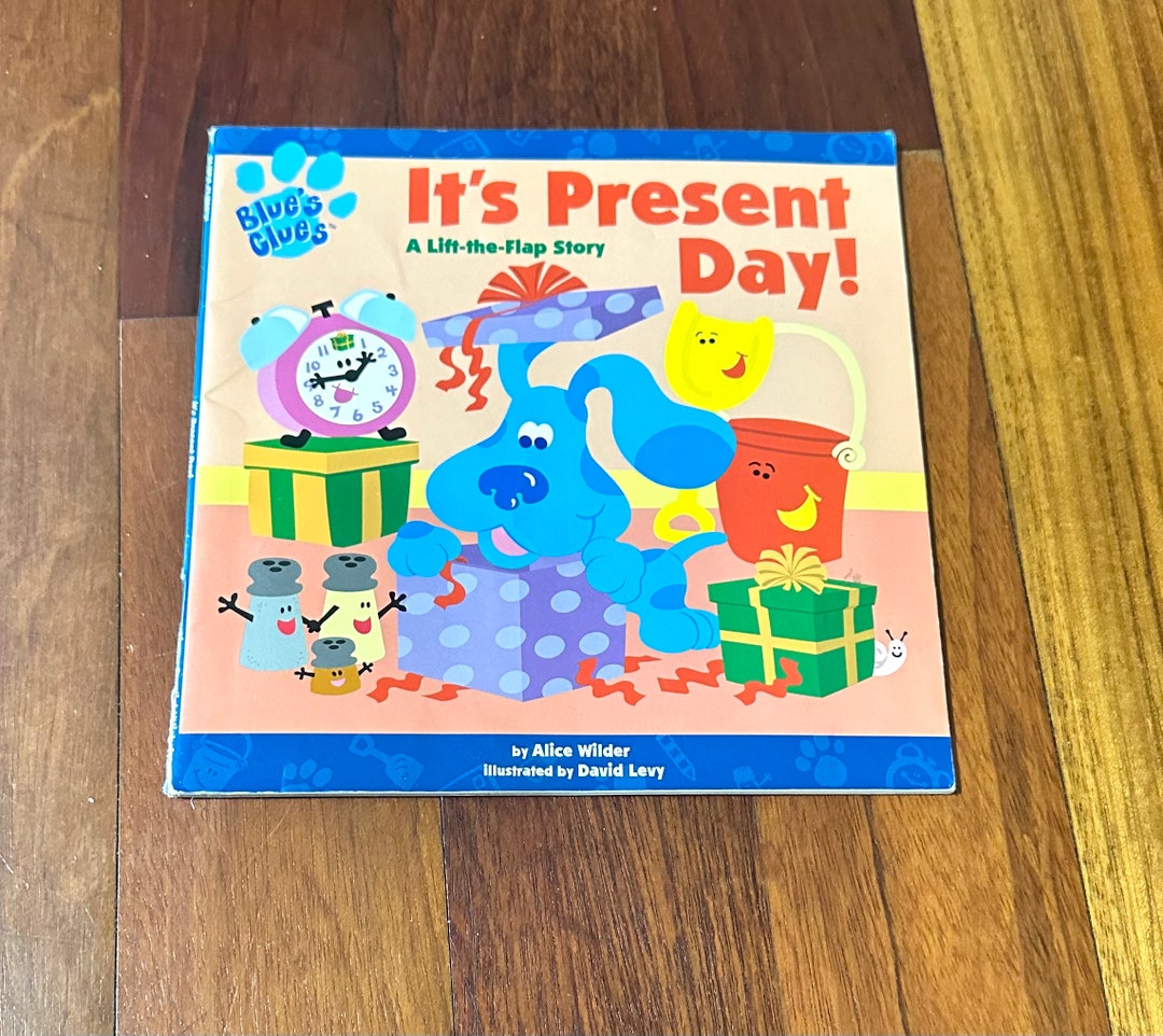 Blue's Clues It's Present Day A Lift the Flap Story Paperback Book - Etsy