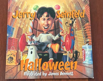 Livre d'Halloween de Jerry Seinfeld (2002) 1ère édition illustré par James Bennett