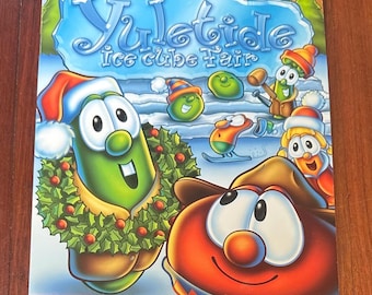 Une foire aux glaçons de Noël Grandes idées de livres Livre cartonné VeggieTales 2003