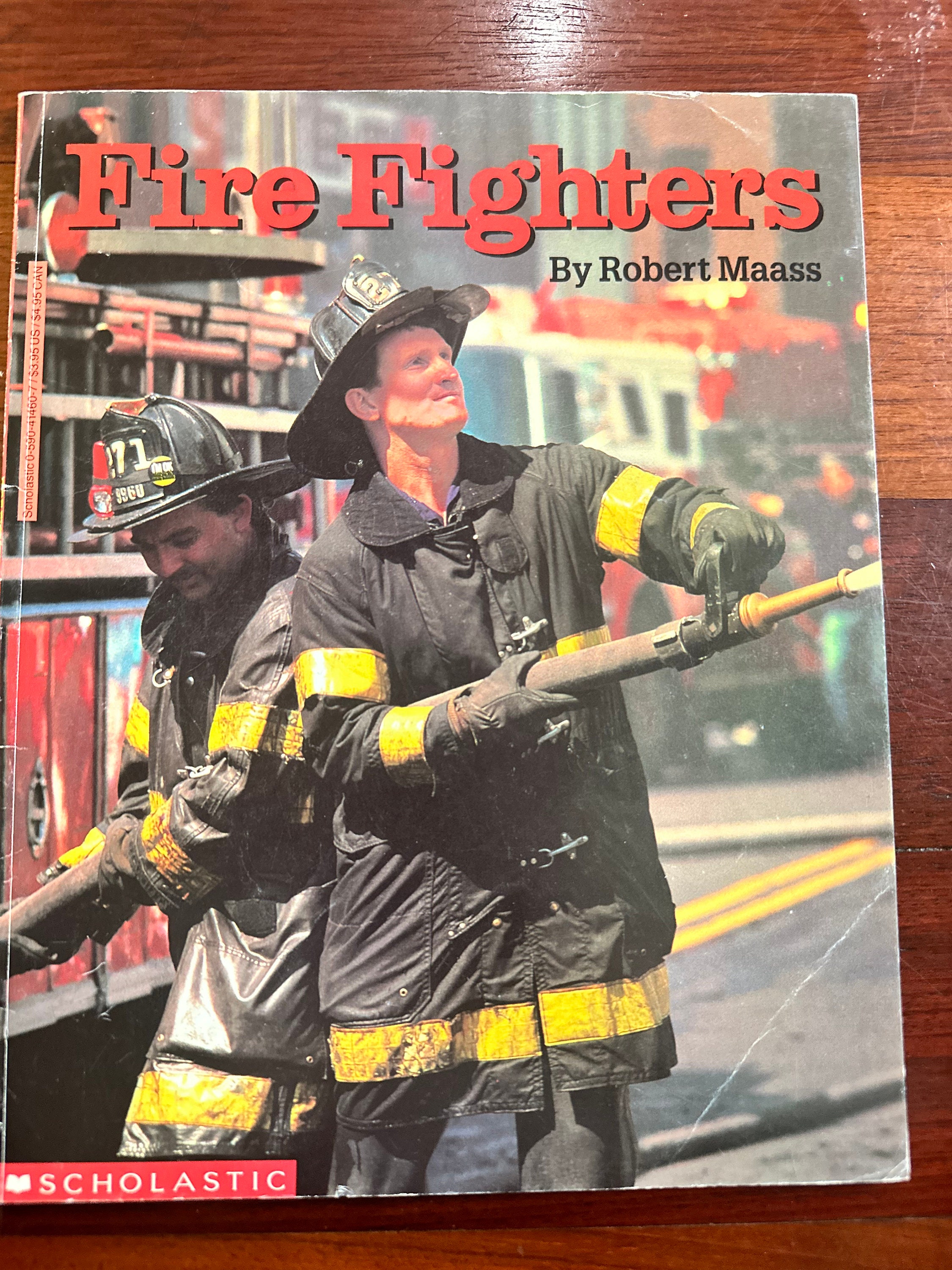 Buy Fire Fighters by Robert Maas 1989, Scholastic Online in India  
