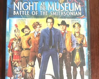 Une nuit au musée : la bataille du Smithsonian (DVD, 2009, écran large) NOUVEAU