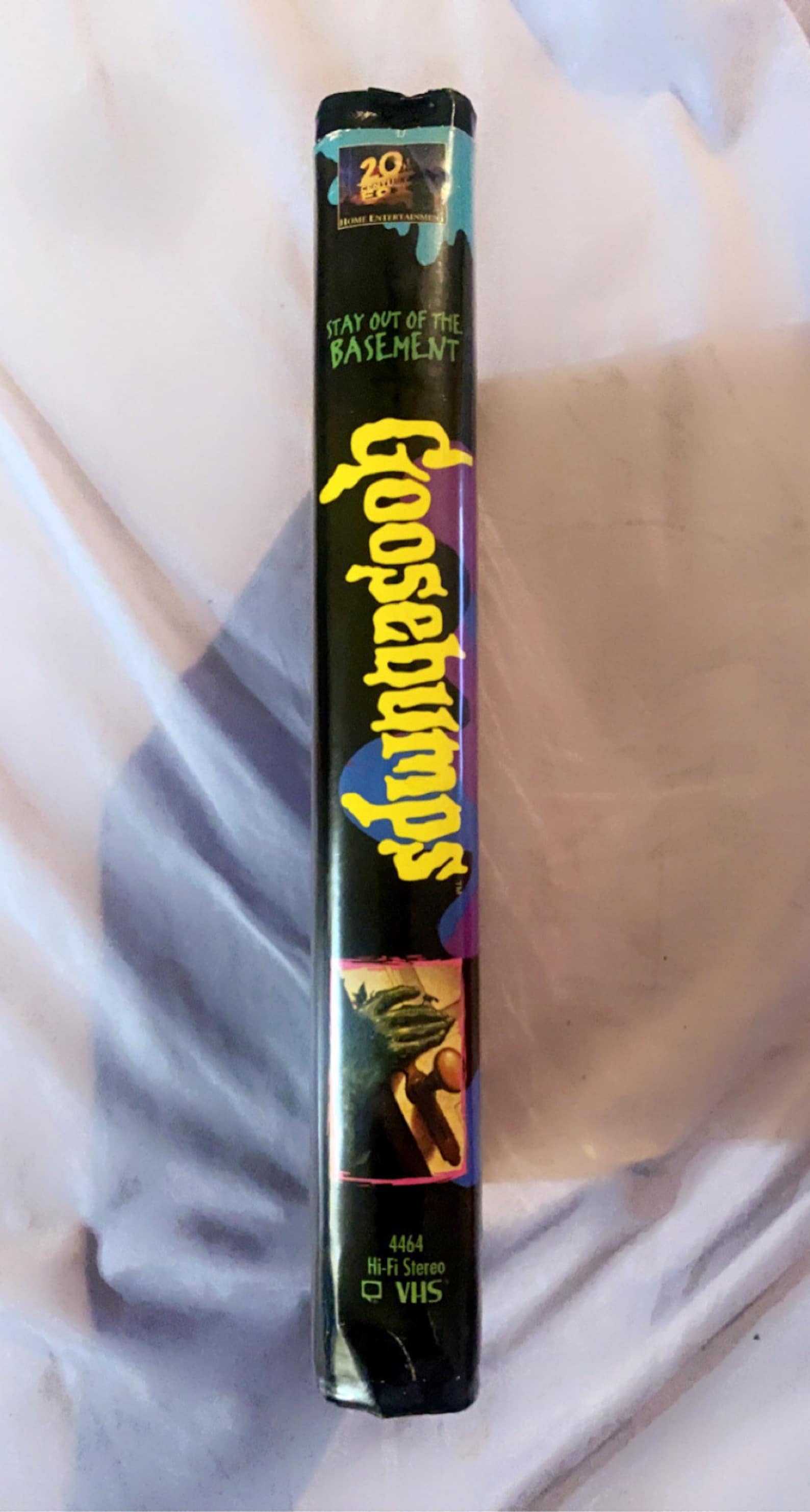 Goosebumps VHS Video Stay Out of the Basement 90s TV series . Etsy