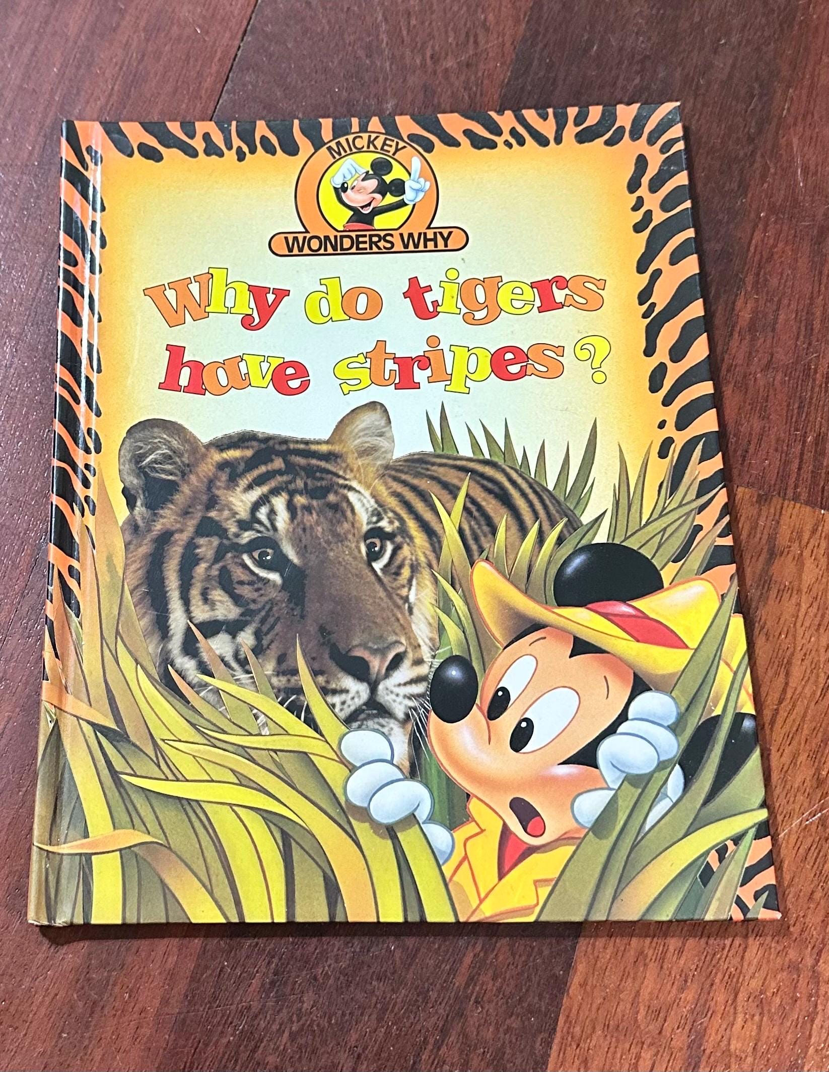 siberian mouse 152 Mickey Wonders Why - Why Do Tigers Have Stripes? - 1992 - Hardcover Book -  Etsy