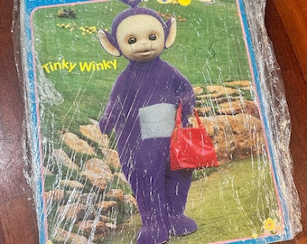 Teletubbies TINKY WINKY Vintage 1998 Puzzle 12 Piece Milton Bradley Ragdoll