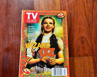 Nuova guida TV, numero di copertina per collezionisti del Mago di Oz, luglio 2000, Judy Garland