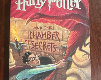 Chambre des secrets de Harry Potter PB 2000 Première impression scolastique J.K. Rowling