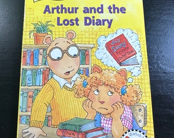Marc Brown Arthur and the Lost Diary Chapter Book 9 Paperback Book 1998