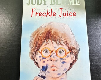 Freckle Juice by Judy Blume /  Paperback Juvenile Fiction 1971 (Rare)