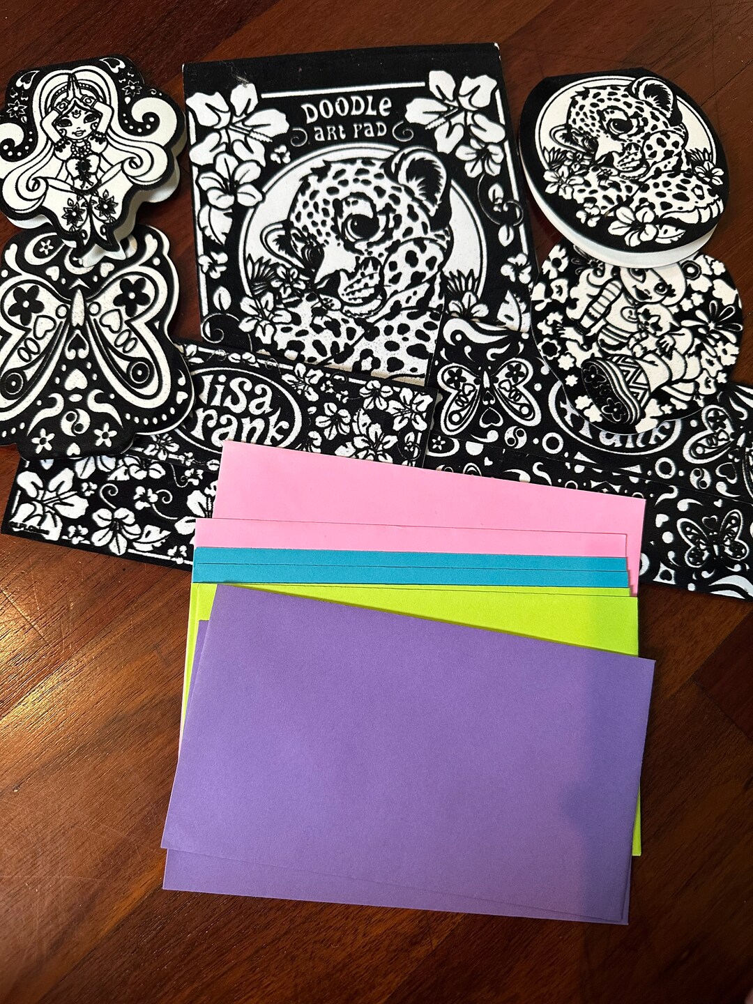 Rare Lisa Frank Velvet Drawing Padsmall Velvet for Notes & Etsy