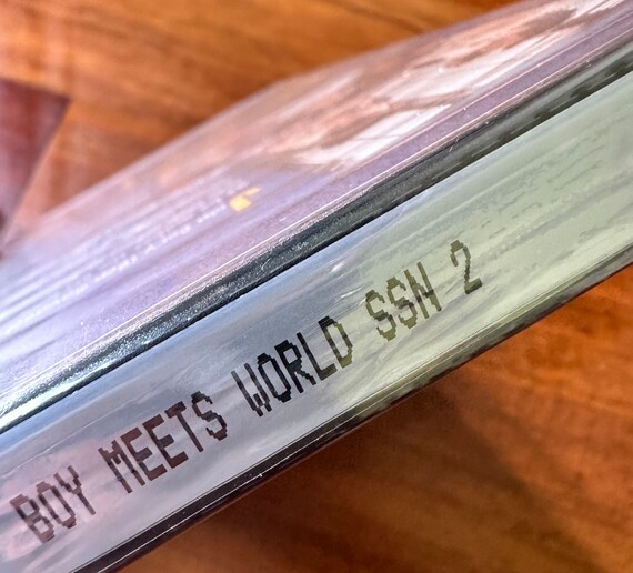 Boy Meets World~complete Second Season- 3 DISC DVD~SEASON 2 - Etsy