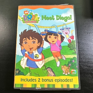 Dora The Explorer Meet Diego (DVD, 2003)  Nick Jr Includes 2 Bonus Episodes