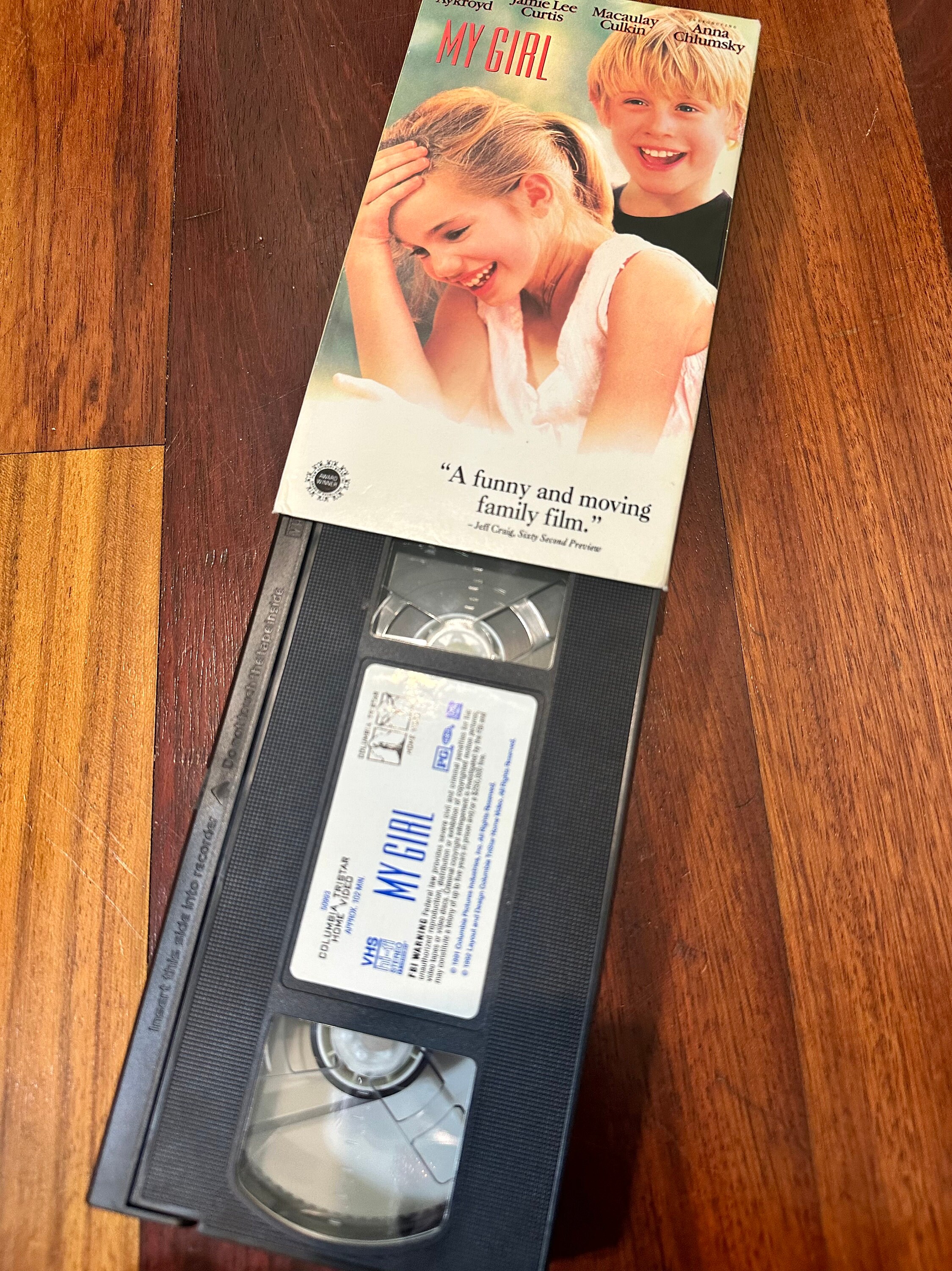 My Girl (VHS, 1992, Closed Captioned) - Etsy