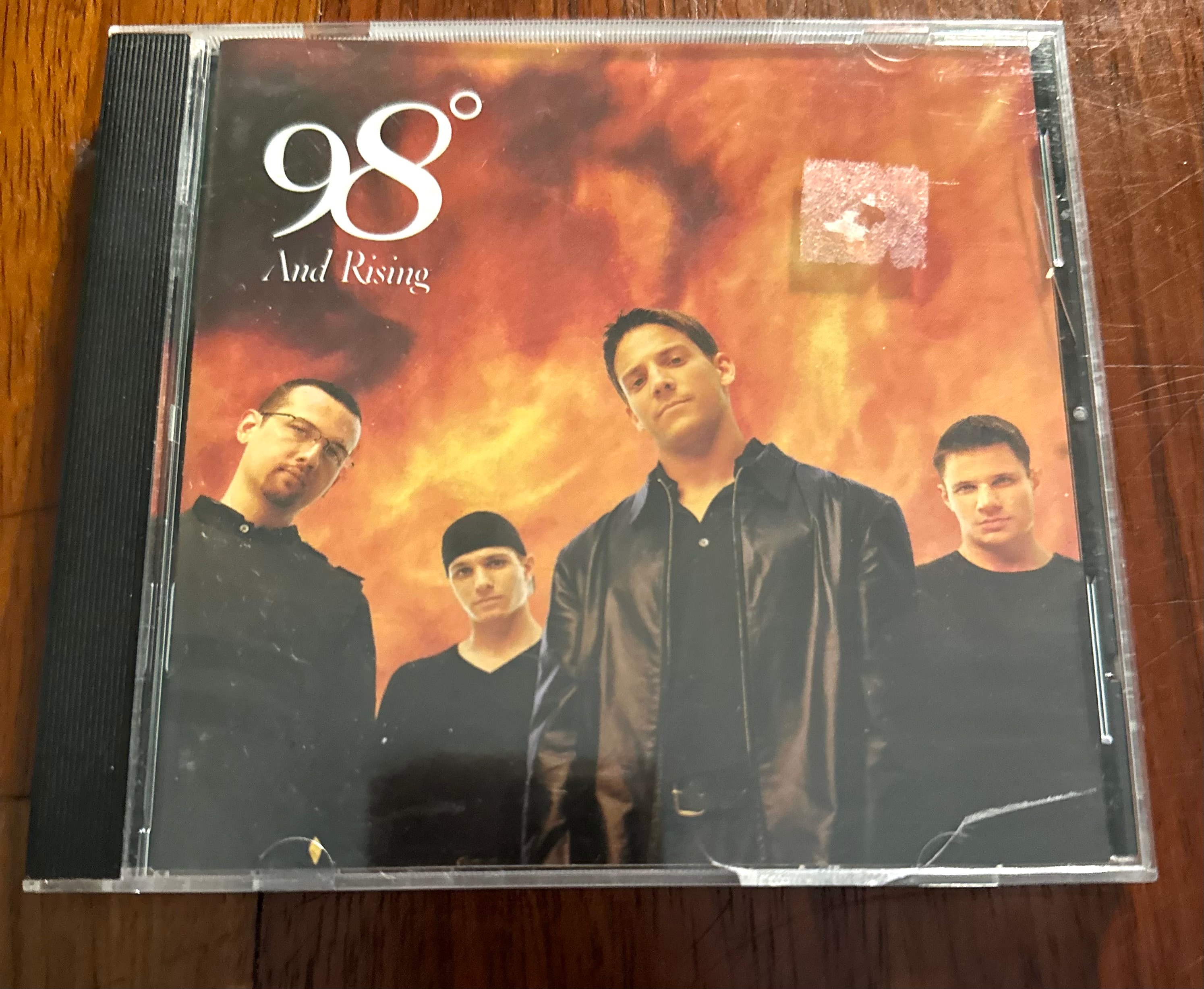 98 Degrees and Rising RIAA 4x Multi-Platinum Album Award –