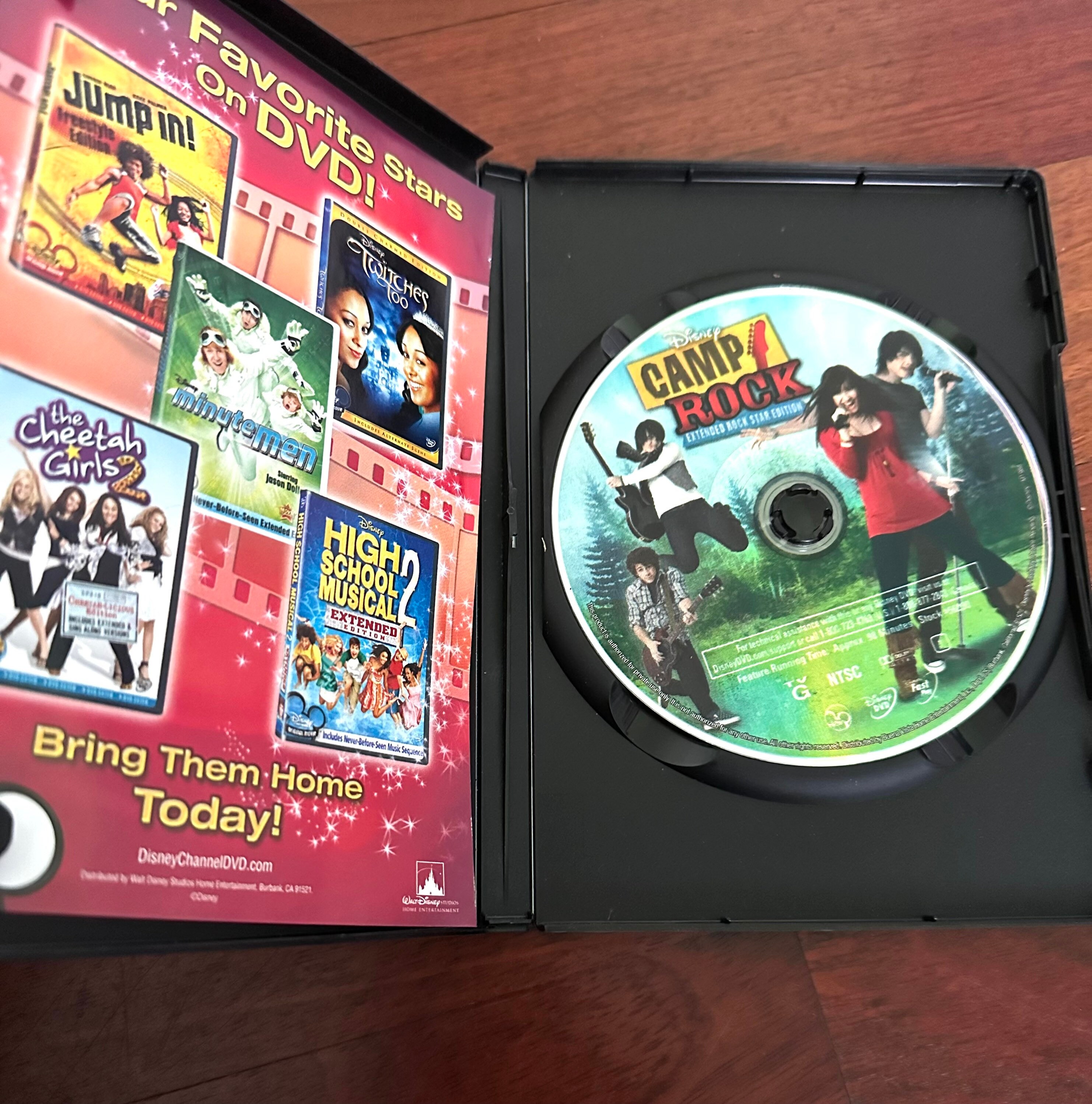Camp Rock (extended Rock Star Edition) (DVD, 2008) - Etsy