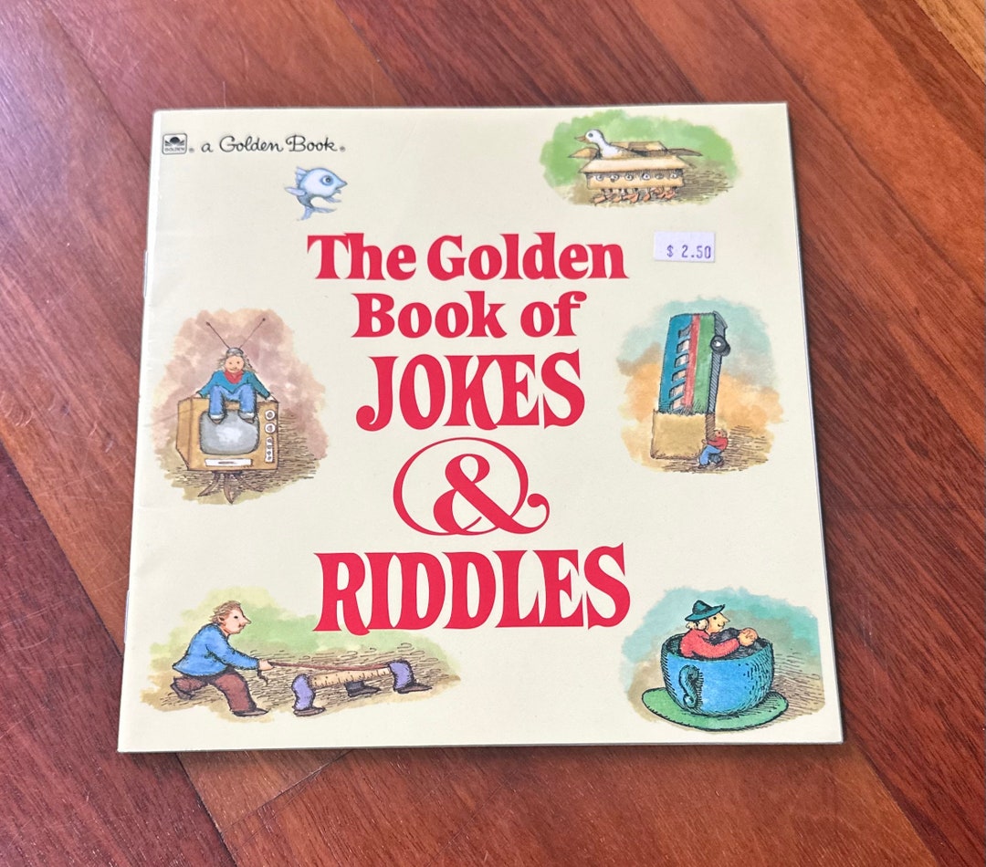 Rare~the Little Golden Book of Jokes & Riddles -E. D. Ebsun 1983 ...
