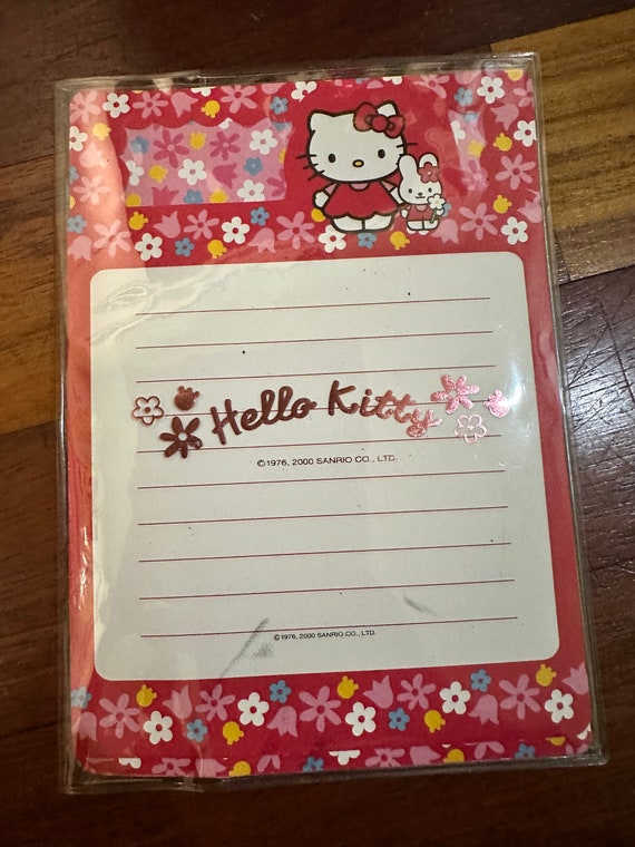 Vintage Hello Kitty Sanrio Stationery Set 2000 