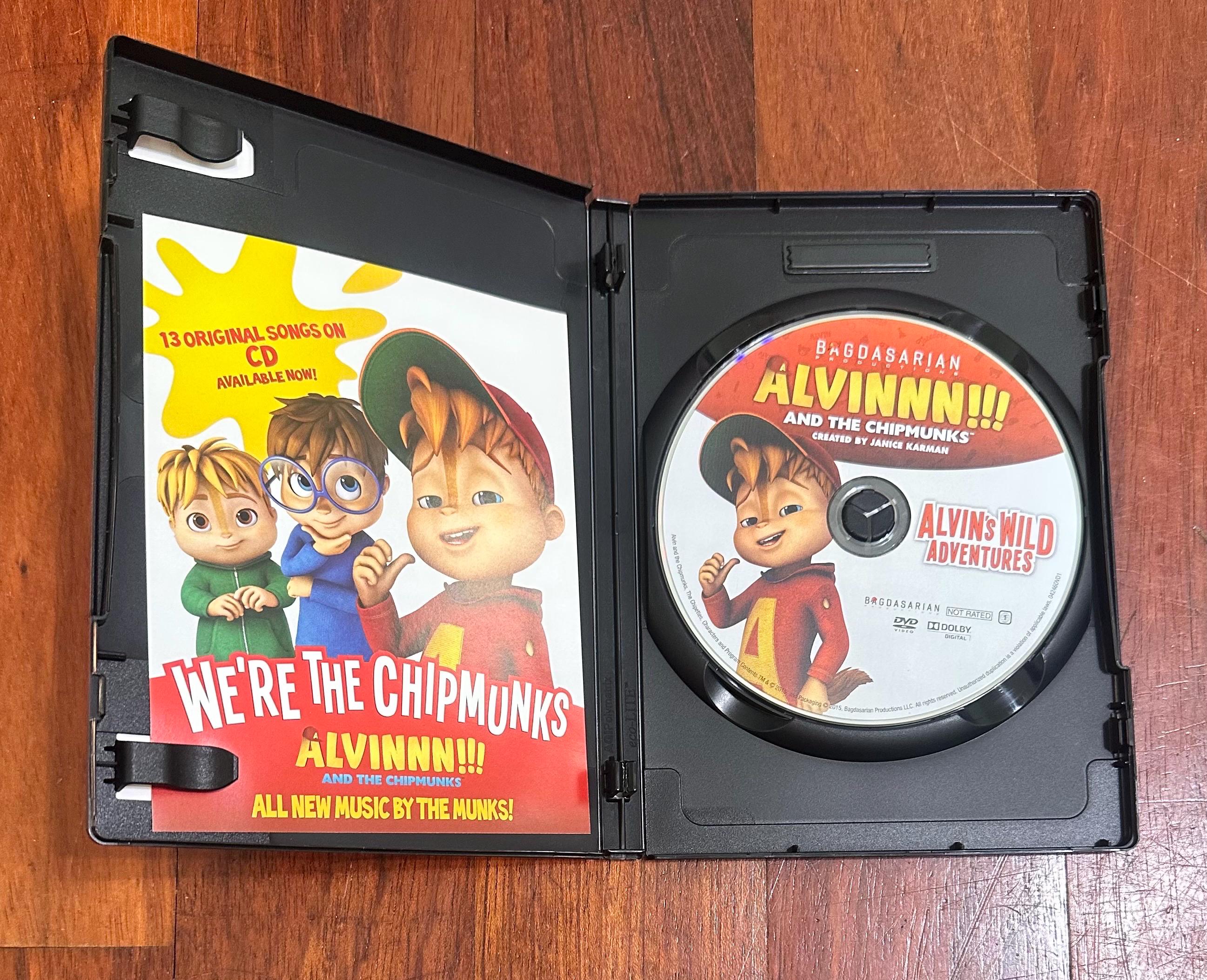 Alvinnn & the Chipmunks Alvin's Wild Adventures (DVD) 7 Episodes
