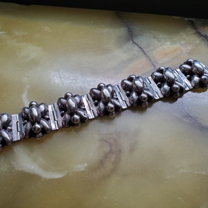 Vintage Taxco Silver Bracelet