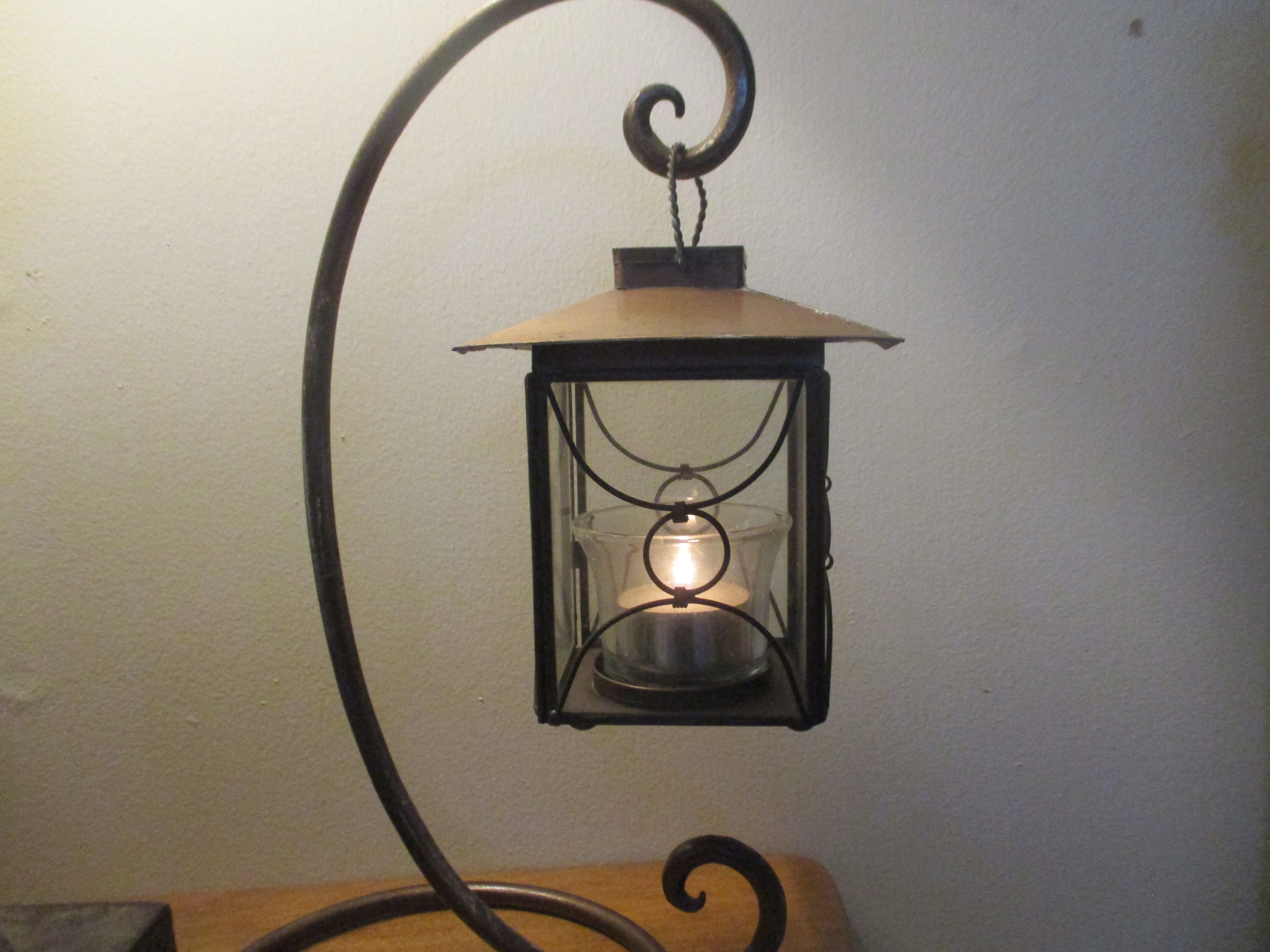 Vintage candle holder Copper lantern made in Mexico. Etsy
