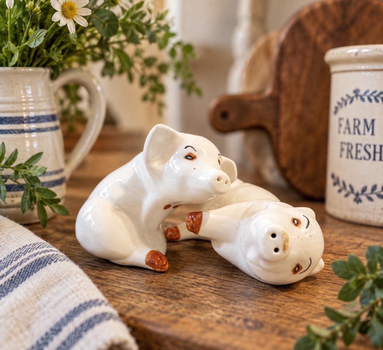 Fitz Floyd Pigs - Etsy