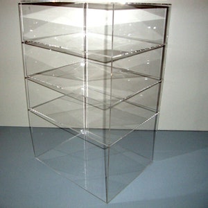 Displays2buy 12&quot; x 9 1/2&quot; x 19&quot; WITHOUT DOOR Showcase  Acrylic Countertop Display Case