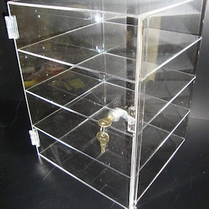 Displays2buy 12&quot; x 12&quot; x 16&quot; Locking Security Showcase Safe Box Acrylic Countertop Display Case