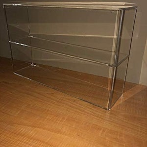 Displays2buy 19&quot;w x 5&quot;d x 12&quot;h w/1 Shelf Acrylic Countertop Display Showcase