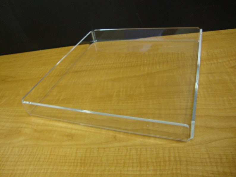 Displays Solution 3 CLEAR Acrylic Trays Bakery Pastry Bread Etsy
