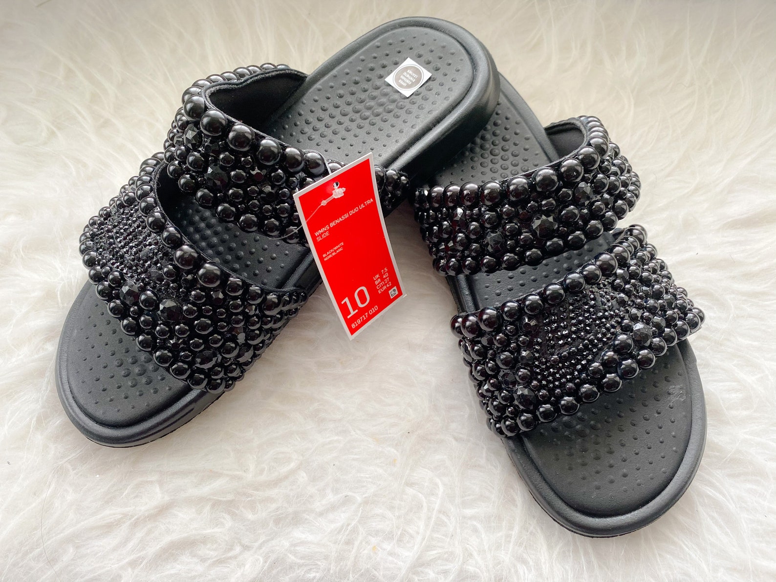 nike double strap slides