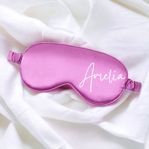 Personalised Sleep Mask | Sleep Mask | Hen Party | Bridesmaid | Party | Goodie Bag | Sleepover| Eye Mask | Name | Girls | Girly