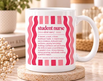 Student Nurse Mug, Nursing Student Gift, Future Nurse Gift, Student Nurse Graduation Gift, Nurse in Training Mug, Nursing School Gift