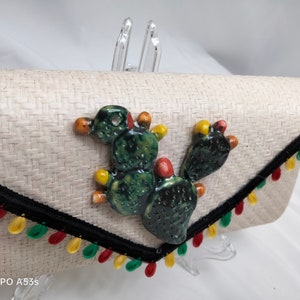 Sac, pochette, sac en paille, sac bandoulière, sac femme, coffa sicilien / Sac, pochette, sac paille, sac bandoulière, sac femme