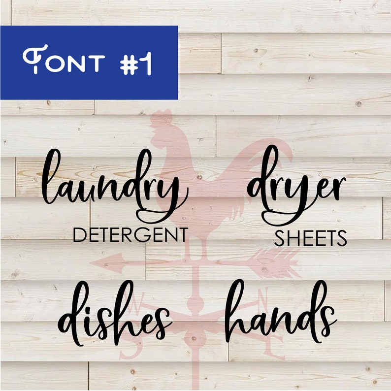 Laundry Label Decal Packs Custom Labels Bottle Label Etsy