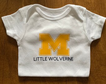u of m onesie