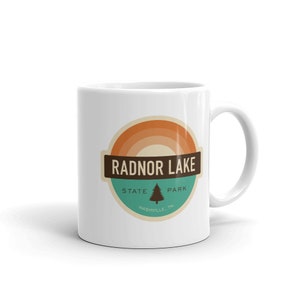 Radnor Lake Tennessee State Park / Coffee Drink Ceramic Mug / Camping Fishing Hiking Outdoors Travel / Nashville Knoxville Chattanooga