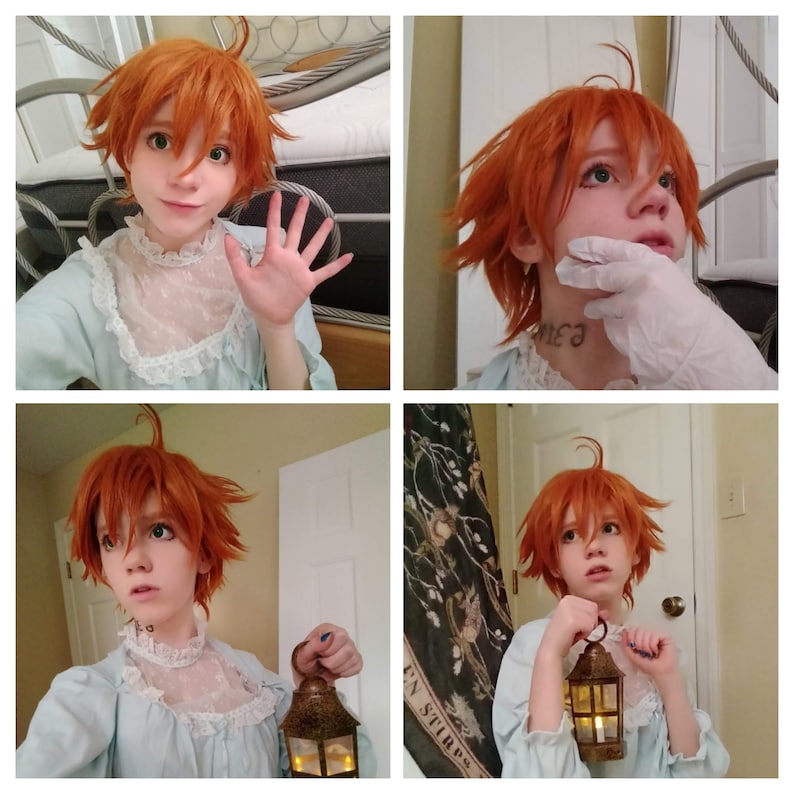 Emma Promised Neverland Cosplay Prints Etsy