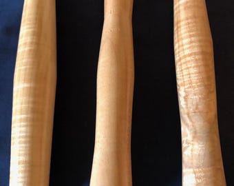 Manche de canne à mouche en bois dur