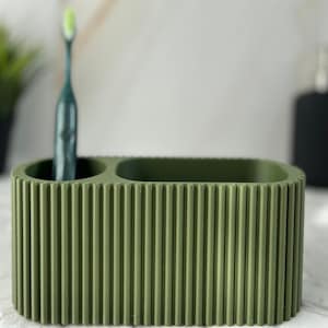 Zahnbürstenhalter, Bad Organizer Caddy, modernes Badezimmer, Bad Zubehör