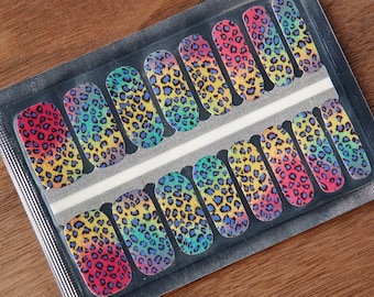 Nail Wraps 100% Nail Polish Stickers Nail Strips Nail Polish Strips Stick on Nail Polish Limited Edition