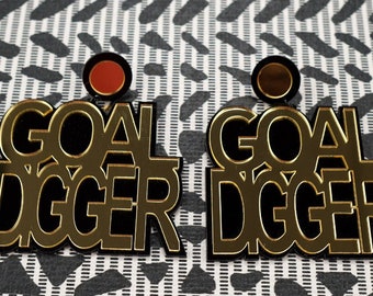 Goal Digger Earrings, Jewelry, Earrings, Dangle Earrings
