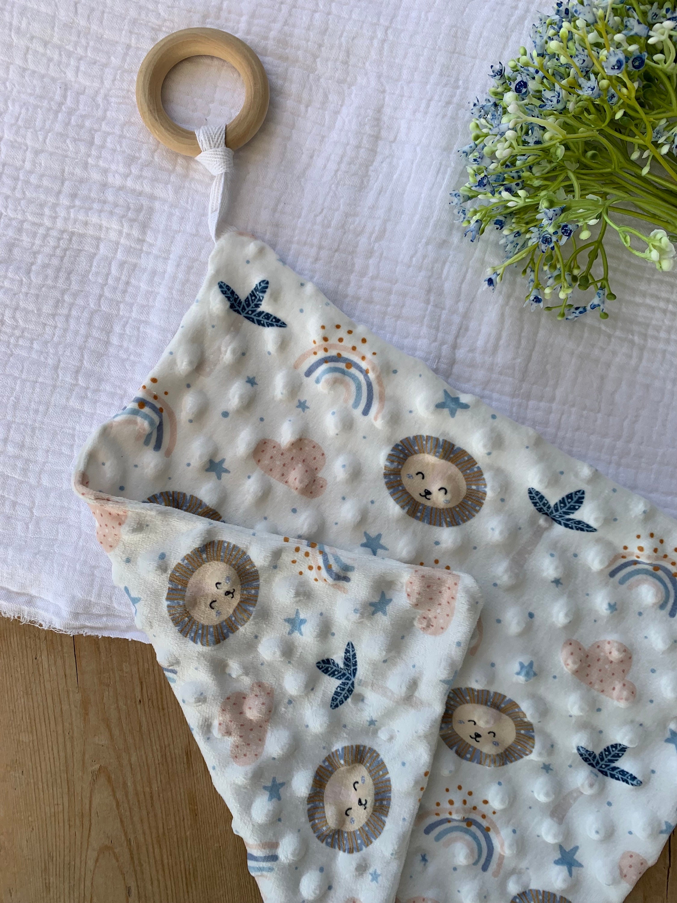 Baby Comforter/dummy Comforter/baby Lovey Blanket/baby Comfort Etsy UK